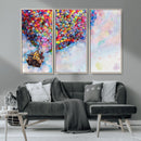 Don't Look Up Movie Canvas Wall Art - Vibrant Floating House