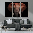 Wild Elephant Wall Art Canvas Print, Africa Savannah Wild by MyGreatCanvas | Canvas Wall Art Prints | Photo Prints & Wall Decor