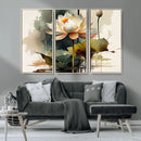 Lotus Flower Watercolor Canvas Print – A Symbol of Serenity by MyGreatCanvas | Canvas Wall Art Prints | Photo Prints & Wall Decor