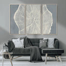 Abstract Tree Ring Wall Art Canvas Print – Nature-Inspired,