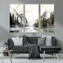 Yosemite Valley Wall Art Canvas Print – Framed and Ready to