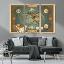 Avatar Wall Art: The Last Airbender Vintage Map - Wall Art