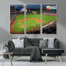 Angel Stadium Aerial Canvas Print – Los Angeles Angels
