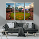 Busch Stadium Wall Art Print | St. Louis Cardinals Baseball by MyGreatCanvas | Canvas Wall Art Prints | Photo Prints & Wall Decor