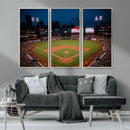 St. Louis Cardinals Baseball Team Print - Busch Stadium Wall by MyGreatCanvas | Canvas Wall Art Prints | Photo Prints & Wall Decor