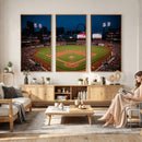 St. Louis Cardinals Baseball Team Print - Busch Stadium Wall
