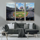New York Mets Baseball Team Print - Citi Field Stadium Wall