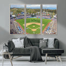 Citi Field Wall Art Print | 3-Panel New York Mets Baseball