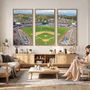 Citi Field Wall Art Print | 3-Panel New York Mets Baseball