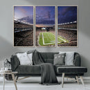 New England Patriots Football Team Print - Foxborough by MyGreatCanvas | Canvas Wall Art Prints | Photo Prints & Wall Decor