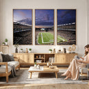New England Patriots Football Team Print - Foxborough