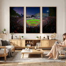 Houston Astros Baseball Print Canvas - Houston Minute Maid