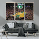 TD Garden Basketball Canvas Wall Art - Boston Celtics Live by MyGreatCanvas | Canvas Wall Art Prints | Photo Prints & Wall Decor
