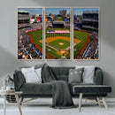 Yankee Stadium New York Wall Art Print | 3-Panel Canvas