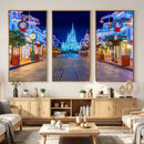 Disney Wall Art | Castle Large Wall Art Disney Magic Kingdom by MyGreatCanvas | Canvas Wall Art Prints | Photo Prints & Wall Decor