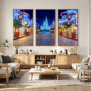 Disney Castle Wall Art – Large Magic Kingdom Canvas Artwork, by MyGreatCanvas | Canvas Wall Art Prints | Photo Prints & Wall Decor