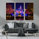 Disney Castle Wall Art – Framed Magic Kingdom Canvas by MyGreatCanvas | Canvas Wall Art Prints | Photo Prints & Wall Decor