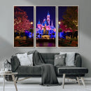 Castle Large Wall Art Disney Magic Kingdom Kids Room Decor -