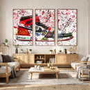 Jordan Shoes Graffiti Wall Art Canvas Print- Jordan Graffiti by MyGreatCanvas | Canvas Wall Art Prints | Photo Prints & Wall Decor