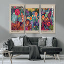 Yayoi Kusama Wall Art Canvas Print, Abstract Art, Large