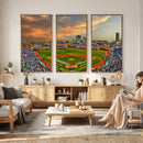 Chicago Wrigley Field Wall Art Canvas Print – Iconic