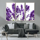 Lavender Flower Wall Art Canvas Print by MyGreatCanvas | Canvas Wall Art Prints | Photo Prints & Wall Decor