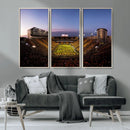 Iowa Hawkeyes Kinnick Stadium Wall Art Canvas Print, Framed