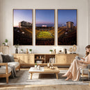 Iowa Hawkeyes Kinnick Stadium Wall Art Canvas Print, Framed