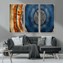 Abstract Tree Rings Wall Art Canvas Print – Modern Wood by MyGreatCanvas | Canvas Wall Art Prints | Photo Prints & Wall Decor