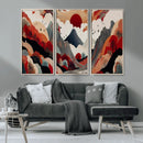 Abstract Mountain Wall Art Canvas Print – Vibrant Stylized by MyGreatCanvas | Canvas Wall Art Prints | Photo Prints & Wall Decor