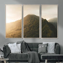 Mountain Wall Art – Framed Sunset Landscape Canvas Artwork, by MyGreatCanvas | Canvas Wall Art Prints | Photo Prints & Wall Decor