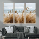 Beach Grass Wall Art – Framed Coastal Dunes Canvas Artwork, by MyGreatCanvas | Canvas Wall Art Prints | Photo Prints & Wall Decor