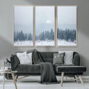 Winter Forest Wall Art Canvas Print – Framed Snowy Landscape by MyGreatCanvas | Canvas Wall Art Prints | Photo Prints & Wall Decor