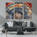 Tree Rings Wall Art Canvas Print – Framed Petrified Wood by MyGreatCanvas | Canvas Wall Art Prints | Photo Prints & Wall Decor