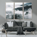 Foggy Forest Landscape Wall Art Canvas Print – Misty by MyGreatCanvas | Canvas Wall Art Prints | Photo Prints & Wall Decor