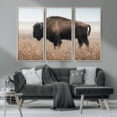 American Bison Wall Art Canvas Print – Majestic Buffalo