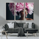 Black Beauty Petal Crown Wall Art Canvas Print – Floral by MyGreatCanvas | Canvas Wall Art Prints | Photo Prints & Wall Decor