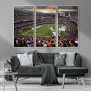 Chicago Bears Soldiers Field Wall Art Canvas Print – Framed by MyGreatCanvas | Canvas Wall Art Prints | Photo Prints & Wall Decor