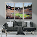 Chicago Bears Soldiers Field Wall Art Canvas Print – Framed