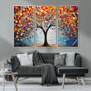 Vibrant Tree of Life Canvas Wall Art – Colorful Abstract by MyGreatCanvas | Canvas Wall Art Prints | Photo Prints & Wall Decor