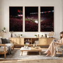 William Brice Stadium Wall Art Print – Baseball Game Room