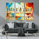 Abstract Last Supper Wall Art Canvas Print – Apostles by MyGreatCanvas | Canvas Wall Art Prints | Photo Prints & Wall Decor