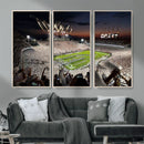 Epic Night Football Stadium Wall Art Canvas Print, Fireworks by MyGreatCanvas | Canvas Wall Art Prints | Photo Prints & Wall Decor