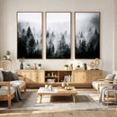 Foggy Forest Wall Art Canvas Print – Mountain Woodland by MyGreatCanvas | Canvas Wall Art Prints | Photo Prints & Wall Decor