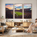 Jordan-Hare Stadium Wall Art Canvas Print, Football Stadium
