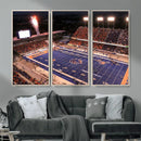 Boise State Broncos Albertsons Stadium Wall Art Canvas Print by MyGreatCanvas | Canvas Wall Art Prints | Photo Prints & Wall Decor