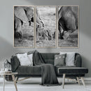 Wild Elephant Wall Art Canvas Print by MyGreatCanvas | Canvas Wall Art Prints | Photo Prints & Wall Decor