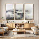 Foggy Forest Wall Art Canvas Print, Misty Pine Tree by MyGreatCanvas | Canvas Wall Art Prints | Photo Prints & Wall Decor