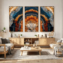 Abstract Wood Grain Canvas Print, Tree Ring Pattern Wall by MyGreatCanvas | Canvas Wall Art Prints | Photo Prints & Wall Decor