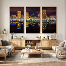 Baltimore Skyline Wall Art Canvas Print, Baltimore Downtown by MyGreatCanvas | Canvas Wall Art Prints | Photo Prints & Wall Decor